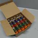 C9 LED Replacement Christmas Light Bulbs, Multicolor Shatterproof LED Bulbs Dimmable for Christmas String Lights, 0.6W Night Light Bulbs, E17 Intermediate Base Xmas Decoration Bulbs, 25 Pack