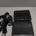 WONNIE 7.5 Inch Car DVD Player, Portable DVD Player for Car Play The Same or Two Different Movies with Headrest Strap, Support Last Memory, AV Out/in, USB/SD, All Regions