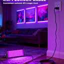 50W LED Black Light IP66 Waterproof,Outdoor Blacklight Flood Light with Plug+Switch+Cord, for Halloween Neon Glow in The Dark Party Body Paint Fluorescent Poster Classroom Club Dance Party, 2 Pack