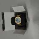 Women's Step Counter Pedometer Watch with Stainless Steel Bracelet, Stylish Design, No App, No Charging Needed for Step, Calorie, Distance, Alarm, Countdown TimerTU-2401 (Gold)