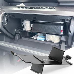 Glove Box Organizer Fit for 2024 2025 2026 Toyota Tacoma Glove Box Compartment Insert Storage Divider 4th Gen Tacoma Accessories