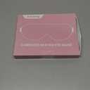 Heated Eye Mask - Cordless Eye Mask for Dry Eyes, Eye Relief, Improved Sleep, Washable Eye Heating pad for Travel and with Replaceable Shell (Champagne Blush)