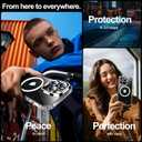 4 x xiwxi for iPhone 16 Pro Max Case, [Compatible with Magsafe], with Screen Protector+Camera Protector, [Military-Grade Drop Protection], Anti-Yellowing Magnetic Phone Case-Clear