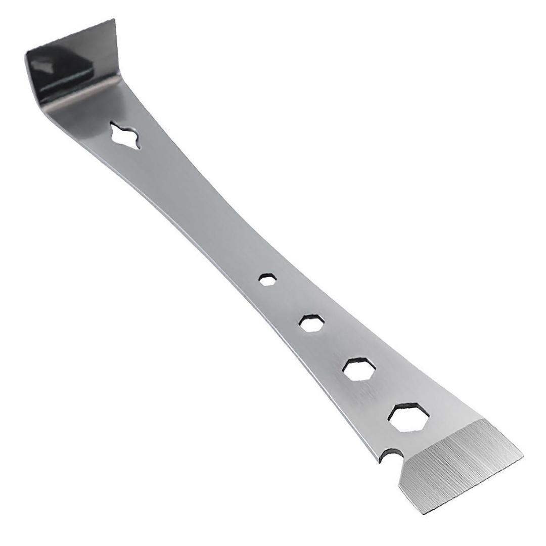 1PC Stainless Steel Pry Bar with Nail puller MultiTool for Commercial Work Baseboard Siding and Flooring Removal