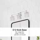 BONLICHT Wall Sconce with Crystal Drops,3 Light Modern Bathroom Vanity Light Over Mirror Polished Chrome Wall Light Fixtures Luxury Indoor Wall Mount Lamp for Living Room Hallway Bedroom Bathroom