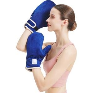 Heated Gloves for Arthritis,Heating Pad for Hands for Pain Relief,Hand Heating Pad Hand Warmers Gloves for Carpal Tunnel Relief, Heated Mittens for Men Women 10-90Min Auto Shut Off