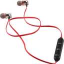 POCREATION Bluetooth Neckband Headphones, Magnet Bluetooth Sports Earphone Headset Headphone Sport Noise Cancelling Headphone for Gym Workout Running (Gold)