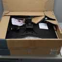 OLIXIS Criss Cross Chair with Wheels Wide Cross Legged Office Desk Vanity Chair Comfy Fabric Armless Adjustable Swivel for Home Computer Task Fabric Beige