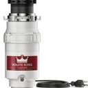 Waste King Garbage Disposal for Kitchen Sink with Power Cord, L-1001 (1/2 HP - Continuous Feed)