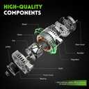 New Alternator Replacement for 2011-2020 Chrysler 300, 180A V6 3.6L, Dodge Charger Durango, Jeep Grand Cherokee, 15-21 Challenger, 13-15 Ram 1500, 4801778AF P04801778AF 56029789AA 11598N