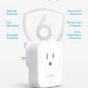 Anker Travel Adapter, Type G Adapter for Travel, US to UK Plug Adapter International Travel Essentials, 2 AC, 1 USB A, 2 USB C for 15W, Compact for iPhone, iPad, England, Ireland, TUV Listed