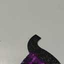 RAZKO Mouse Ears Headband, Sequin Maleficent Mouse Ears Hairband Mice ears Headband for Women Girls Hair Accessories (Flaming Maleficent)