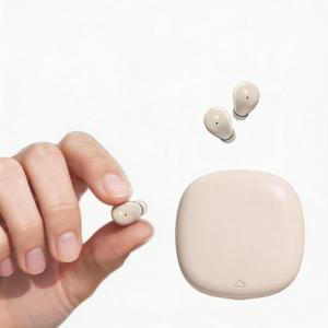Xmenha Mini Small Invisible Earbuds for Work Invisible Ear Buds Headphones Low Profile Tiny Discreet Small Sleep Earbuds Micro Skin Tone (Nude)