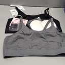 Momcozy Pumping Bra, Pumping Bra Hands Free All Day Wear Pumping & Nursing Bra in One Holding Breast Pump for Spectra, Medela, Black, Grey, Pack of 2