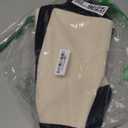 TOPDesign 1 | 3 | 6 | 30 Pack Canvas Tote Bag with an External Pocket, Reusable Grocery Shopping Bag, Top Zipper Closure, Daily Essentials (Black/Natural Pack of 1)