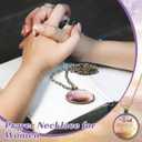 40 Sets Christmas Church Gifts Bulk Bible Verse Necklaces for Mom Women Church Member Employee