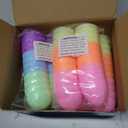 PartySticks 48 Easter Glow Eggs & 144 mini Glow Sticks 192pcs Total, Glow-in-the-Dark Kids Teens Adults Easter Basket Stuffers Fillers Gift for Hunt Game, Party Favors, Boys Girls Classroom Prizes