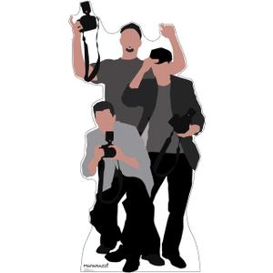Cardboard People Paparazzi Life Size Cardboard Cutout Standup