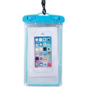 2pcs Glow-in-The-Dark airbag Mobile Phone Dry Bag with Touch Screen Diving Adaptation to iPhone16.15.14.13 Series (Luminous - blue)