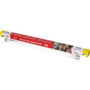 REPTI ZOO T8 Reptile Sun UVB Terrarium Desert Reptile 18 inch UVB Bulb Fluorescent Lamp Tube T8 15 Watt Habitat Lighting