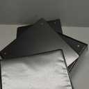 Cardinal Economy 3 Ring Binder, 2 Inch, Presentation View, Black, Holds 475 Sheets, Nonstick, PVC Free, 4 Pack of Binders (79522)