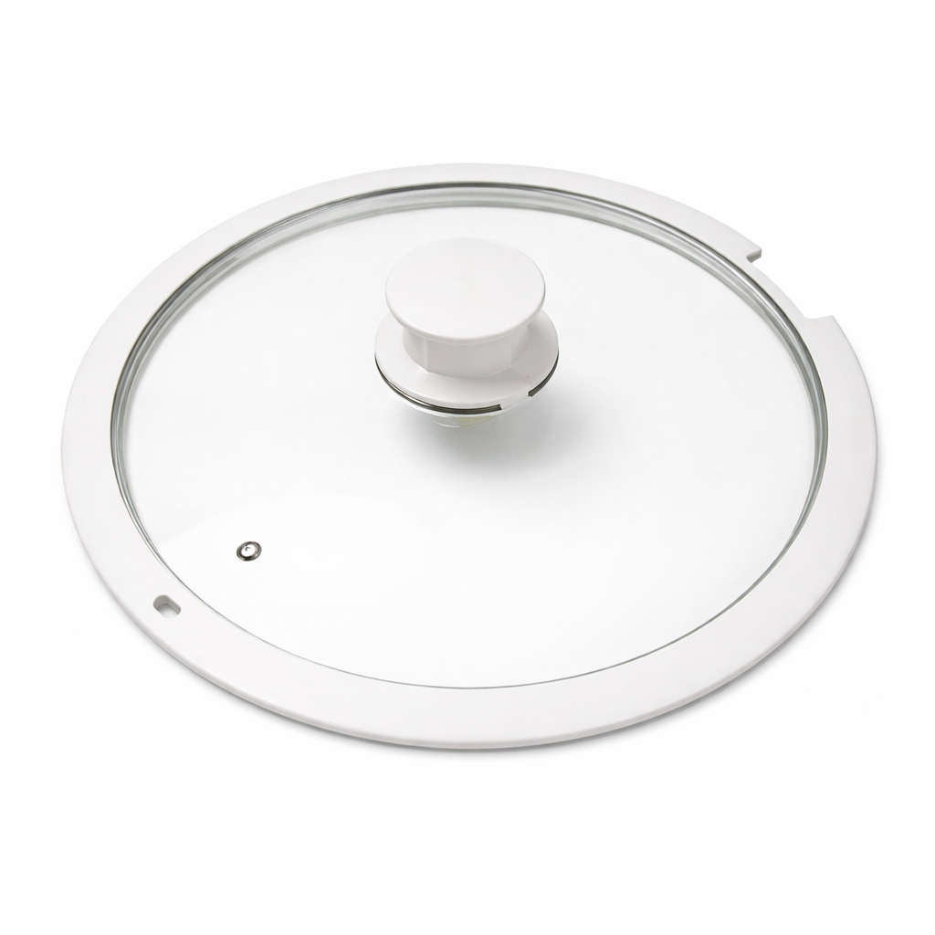 Universal Lid for Pots Pans and Skillets, 10 inch, Diameter Cookware, Silicone Replacement Pan Lid Pot Lids for Frying Pans, Cast Iron, Tempered Glass Lid