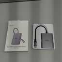 Acer USB C to Dual HDMI Adapter 4K@60Hz, 4-in-1 HDMI Splitter for Dual Monitors with 100W PD, USB 3.0, Docking Station Dual Monitor Compatible with Acer, MacBook Air/Pro, Dell XPS, HP, etc