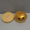 Dumpling Squishy Mystery Box, Super Soft Slow Rising TPR Tear-Resistant Smiley Face Dumpling Toy, Fidget Sensory Toys for Easter Basket Stuffers, Parties, Classroom Prizes Adults Kids(Gold)