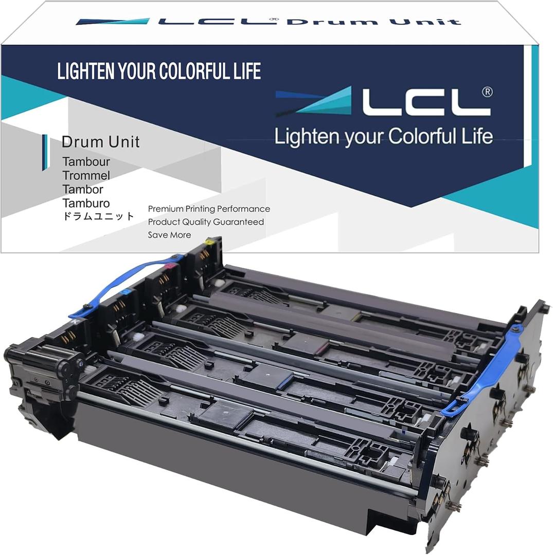 LCL Compatible Drum Unit Replacement for OKI 44968308 Image Color Drum Unit for OKI C332 C332dn MC363 MC363dn Printer