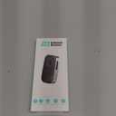 COMSOON Bluetooth Receiver for Car, Noise Cancelling 3.5mm AUX Bluetooth Car Adapter, Wireless Audio Receiver for Home Stereo/Wired Headphones, Hands-Free Call, 16H Battery Life - Black+Silver