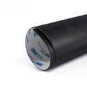 Non-Slip Rubber Pad Sheet with Adhesive Back, DIY Material for DIYSealing, Bumpers Furniture Protection and Support, Black (1/25" Thick, 12" X 12'')
