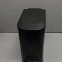 Cesun Small Bathroom Trash Can with Lid Soft Close, Step Pedal, 6 Liter / 1.6 Gallon Stainless Steel Garbage Can with Removable Inner Bucket, Anti-Fingerprint Finish (Matt Black)