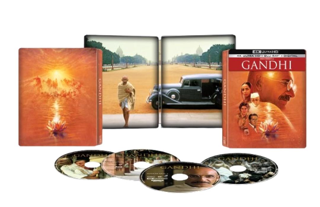 Gandhi - 4K Ultra HD + Blu-ray + Digital SteelBook