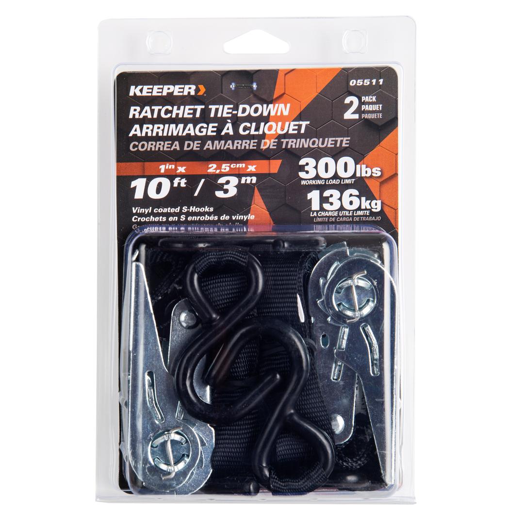 Keeper 05511 10' x 1 Ratchet Tie-Down