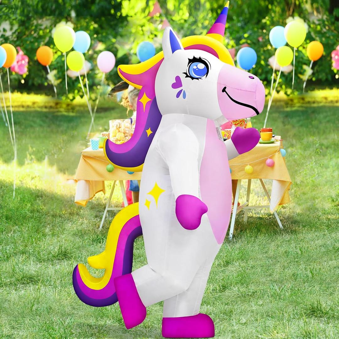Danxilu Inflatable Costume Adult Full Body Blow Up Costume Animal Cosplay Men Women Funny Inflatable Halloween Costume Cosplay Theme Party Christmas Birthday Holiday