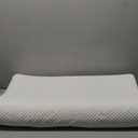 AM AEROMAX 32" King Size Contour Memory Foam Pillow, Cervical Pillow for Neck Pain Relief, Neck Orthopedic Sleeping Pillows for Side, Back and Stomach Sleepers (White - Soft)