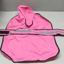 Reflective Dog Rain Coat - Waterproof Adjustable Pet Rain Jacket, Lightweight Dog Hooded Poncho Raincoat for Small to Dogs and Puppies (Pink, Large)