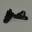 Door Lever Lock (2 Pack) Prevents Toddlers from Opening Doors. 3.25" L * 1.5" W * 4.5" H Easy One Hand Operation for Adults. Durable ABS with 3M Adhesive Backing. Simple Install, Black
