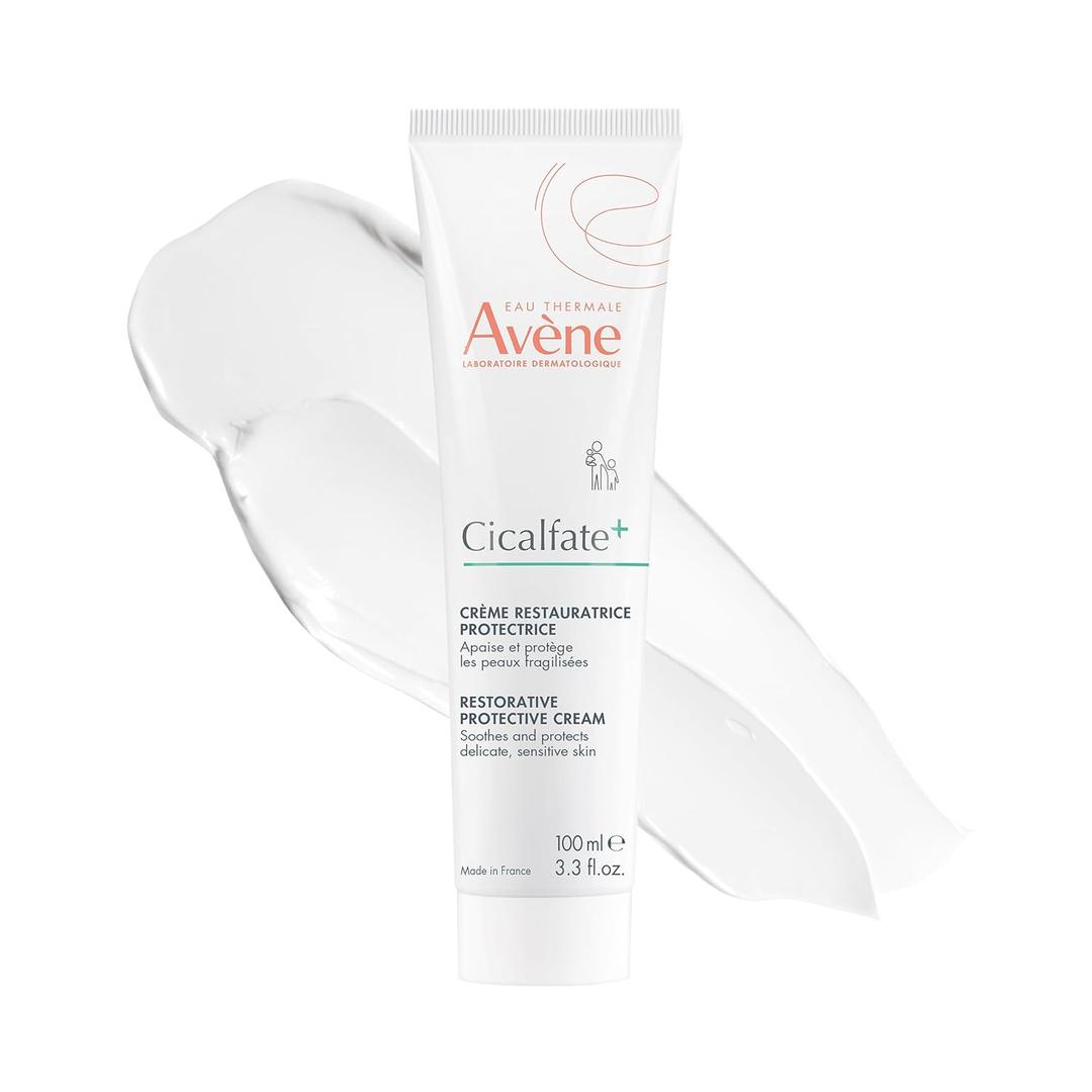 Avène Cicalfate+ Restorative Protective Cream, Face Moisturizer, face cream for sensitive skin, helps restore skin barrier, restorative cream, safe for infants, children and adults, 1.3 Fl Oz