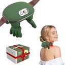 Neck Massager with Heat for Pain Relief Deep Tissue, 4D Kneading Neck and shoulder Massager, Bionic Hand Massage for Cervical Tension, Portable Electric Masajeador de Cuello y Espalda, 2026 Upgraded