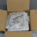 HAKZEON 12 PCS 6 Inches Height Triangle Furniture Legs, Modern Triangle Furniture Sofa Feet, Triangle Metal Furniture Feet for Cabinet Table Cupboard Sofa Chair, Silver