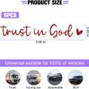 2 x Bling Car Hanging Ornament, Double-Sided Cross Crystal Rhinestone Vehicle Rear View Mirror Charm, Cute Diamond Rearview Mirror Pendant, Universal Auto Interior Accessories (Red)