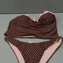 seamoly Women’s Cute Tankini Set Gingham Two Piece Swimsuits with Bow Back Tie Side Bottom Size L