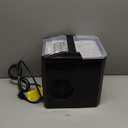 Sweetcrispy Countertop Ice Maker, Portable Ice Machine Self-Cleaning, 9 Cubes in 6 Mins, 26 lbs/24Hrs, 2 Sizes of Bullet Ice for Home Party Office,Elegant Black