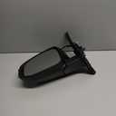 Left Driver Side Mirror Compatible With 2014-2025 Toyota 4Runner With Manual Folding Power Glass Heated Black Replace#87940-35B60(5Pins)