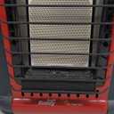 Mr. Heater Portable Buddy Heater MH9BX 4,000-9,000 BTU Indoor-Safe Propane Radiant Heater For Campers, Workshops, Job Sites, Patios & More - Red, Black