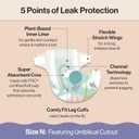 The Honest Company Comfort Dry Disposable Diapers for Sensitive Skin, Hypoallergenic, Above It All + All The Alpacas, Club Box Size Newborn 72 Count