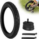 JIAYAN 2 Pack 16 x 2.125 Kids Bike Tire and 16 x 1.75/2.125 Inner Tube,16'' Bicycle Tire Compatible with RoyalBaby, Joystar, Dynacraft Children's Bicycle Tires
