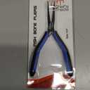 Fish Bone Pliers/Tweezers Stainless Steel Curved With Non-Slip Grip Black