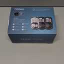 TEEHO TE002 Fingerprint Door Lock - Keyless Entry Electronic Keypad Deadbolt with 2 Backup Keys - Auto Lock - Easy Installation - Smart Locks for Front Door - Satin Nickel